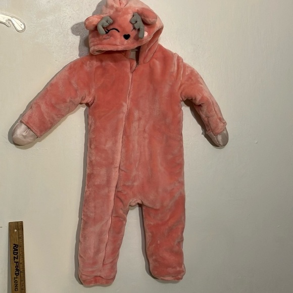 🌈 Koala baby 18-24 months thick fleece and insulated onesie with attached mitten - Picture 1 of 10